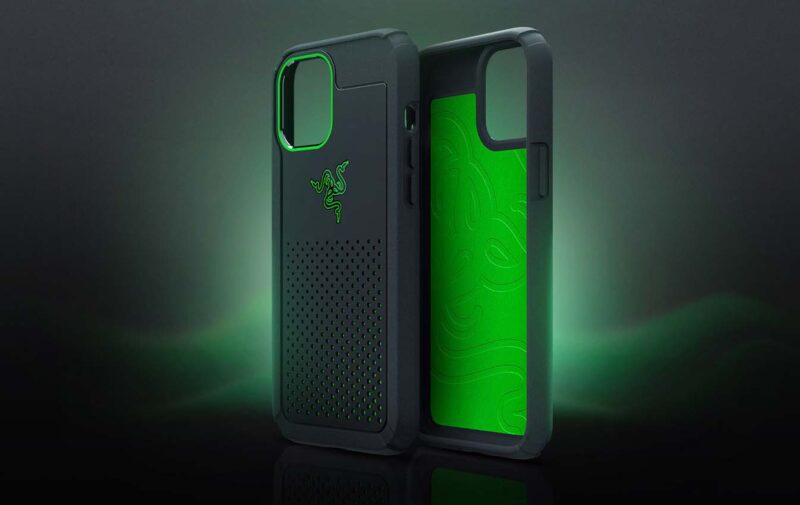 裏と表のRazer Archetchスマートフォンケース