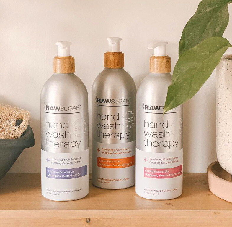 Raw Sugar Hand Wash Therapy collection
