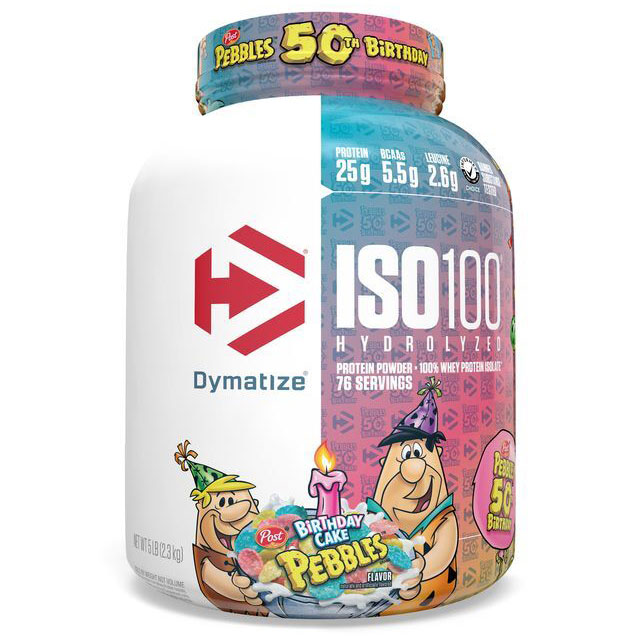 Dymatize Birthday Cake Pebbles