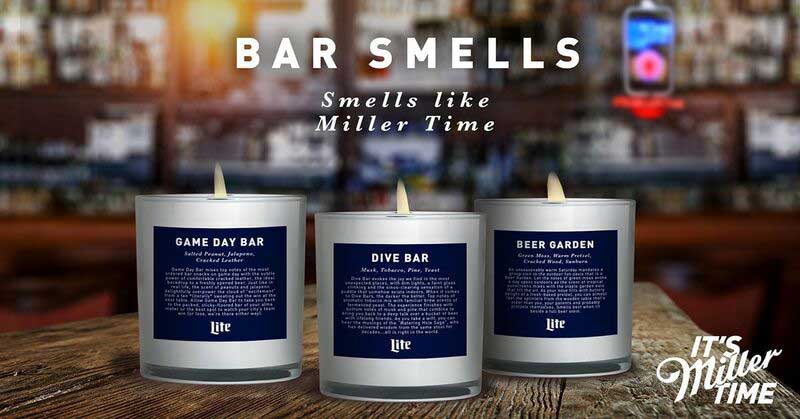 Miller Lite Bar Candles