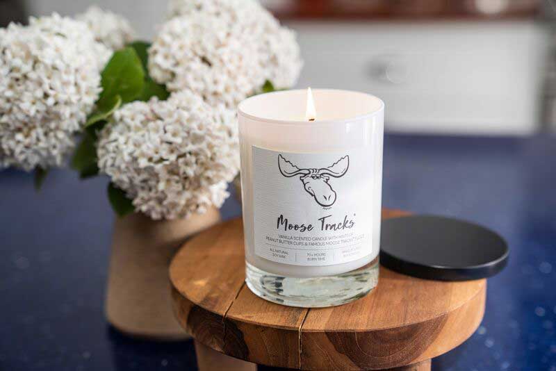 Moose Tracks Candle