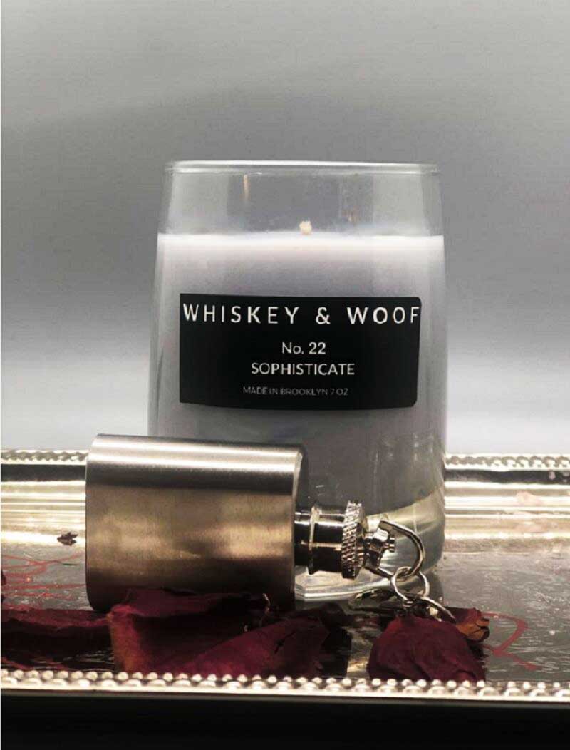 Whiskey Woof Candle