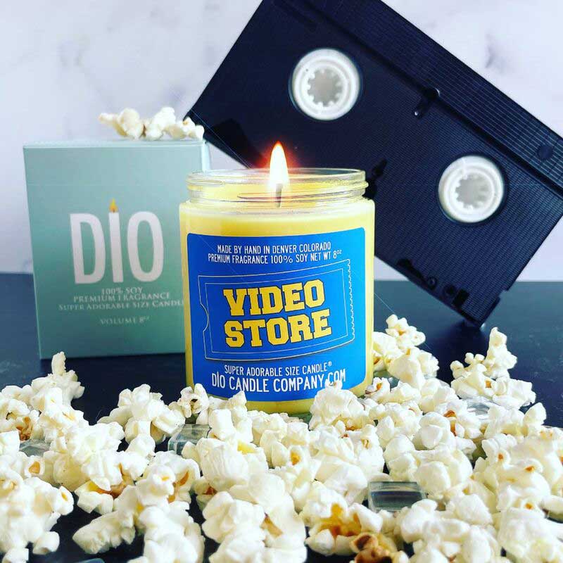 video store candle