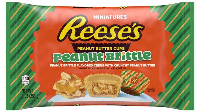 Reese's Peanut Butter Cups Peanut Brittle