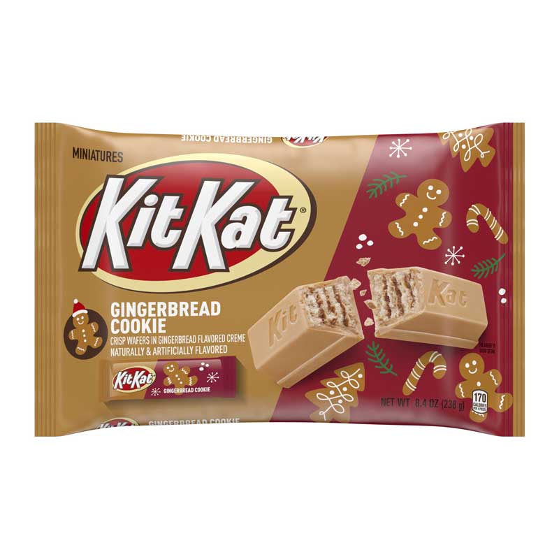 Kit Kat Gingerbread Cookie