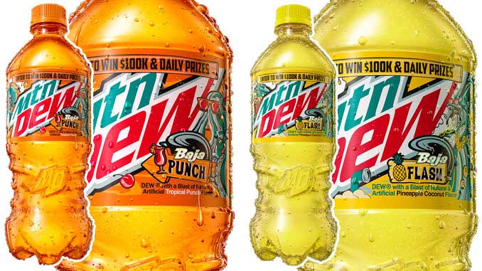 Mtn Dew Baja Flash & Baja Punch