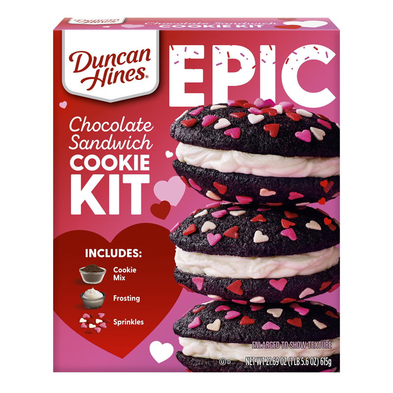 Duncan Hines Chocolate Sandwich Cookie Kit