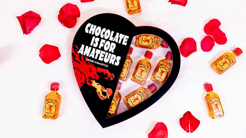 Fireball Cinnamon Whisky Valentine's Day 2022