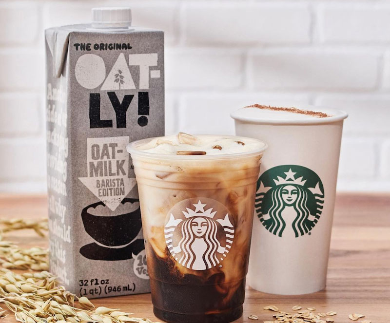 Starbucks Oatly